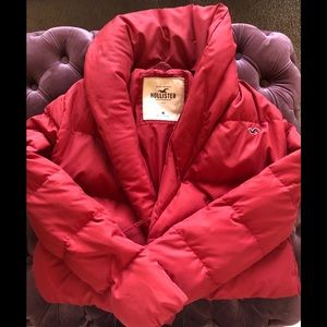 Hollister Cropped Puffer Coat